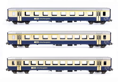 Piko 96766 BLS Personenwagenset EW I 1x 1.Klasse  1x 1./2 Klasse DC
